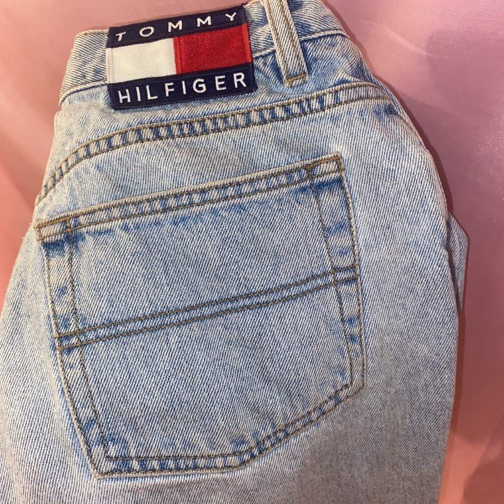 COPY - VINTAGE LIGHT DENIM TOMMY HILFIGER BOYFRIEND JEANS